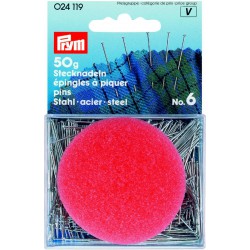 Knappenåler 50g eske m/pute