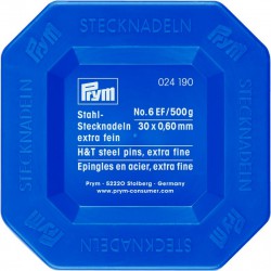Knappenåler nr.6, 500g. 1 boks