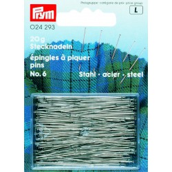 Knappenåler nr.6,  20g    5stk