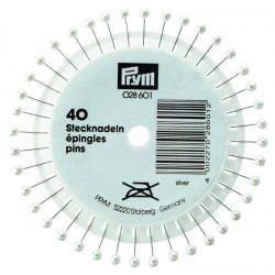 Rosett m/perlehodeknappenåler