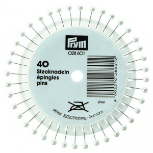 Rosett m/perlehodeknappenåler