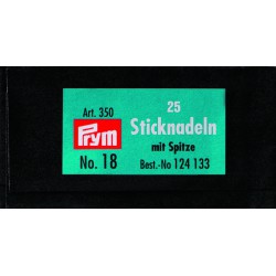 Stramin-nåler m/spiss nr. 18