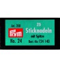 Stramin-nåler m/spiss nr. 24