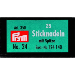 Stramin-nåler m/spiss nr. 24