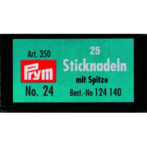 Stramin-nåler m/spiss nr. 24