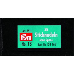 Stramin-nåler u/spiss nr. 10