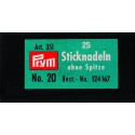 Stramin-nåler u/spiss nr. 20
