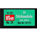 Stramin-nåler u/spiss nr. 24