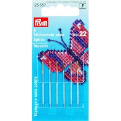 Stramin-nål,nr.22 u/spiss 6*10