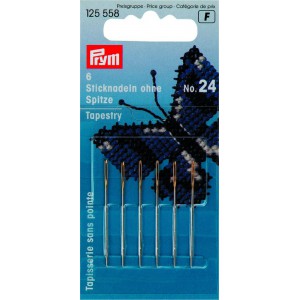 Stramin-nål,nr.24 u/spiss 6*10