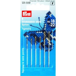 Stramin-nål,18/22 u/spiss 6*10