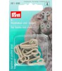 Pelshekter,beige         3 stk