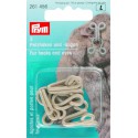Pelshekter,beige         3 stk
