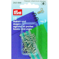 Hekter nr 1,forn. kart a 12stk
