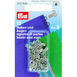 Hekter nr 3,forn. kart a 12stk