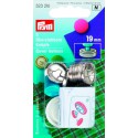 Overtrekksknapper, 19 mm, 5stk