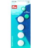 Overtrekksknapper, 19 mm, 4stk