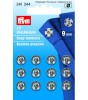 Trykknapper, 9 mm,12 stk forn.