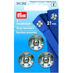 Trykknapper,21 mm, 3 stk forn.