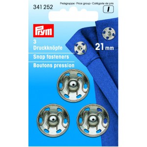 Trykknapper,21 mm, 3 stk forn.