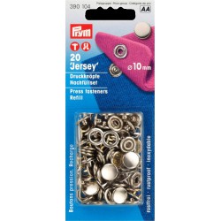 Trykknapper,Jersey 10mm,refill