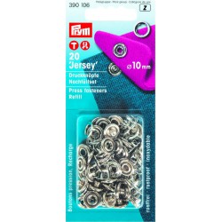 Trykknapper,Jersey 10mm,refill