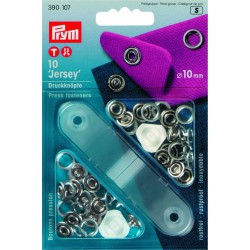 Trykknapper,Jersey 10mm,verkt.