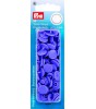 Trykk-knapp, plast lilla  12mm