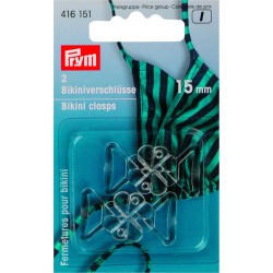 Hekter bikini,15mm plast  2stk