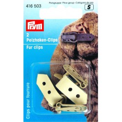 Pels-hekter,beige,        2stk