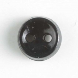 Dukkeknapp, 5mm sort