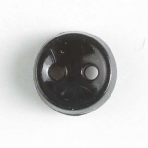 Dukkeknapp, 5mm sort