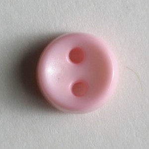 Dukkeknapp, 5mm rosa