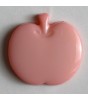 Barneknapp, 14mm eple, rosa