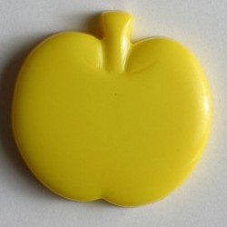 Barneknapp, 18mm eple,gul