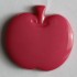 Barneknapp, 18mm eple,cerise