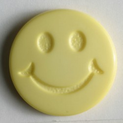 Barneknapp, 15mm Smil,rosa