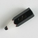 Barneknapp, 18mm blyant,sort