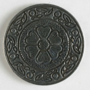Sølvknapp, 20mm   (Gml:200679)