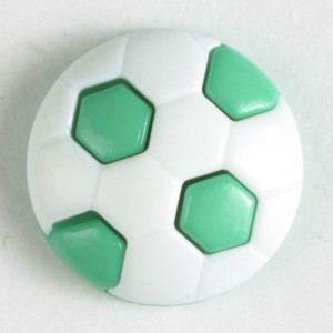 Barneknapp, 13mm forball,grønn