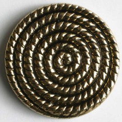 Gullknapp, 14mm "Taukveil"