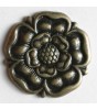 Trondhjemsrose, 19mm messing