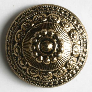 Gullknapp, 18mm  gml.nr.230140