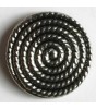 Sølvknapp, 19mm Taukveil