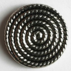 Sølvknapp, 19mm Taukveil