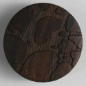 Treknapp, 18mm brun