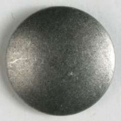 Sølvknapp, 15mm antikk
