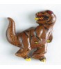 Barneknapp, 20mm dinosaur brun