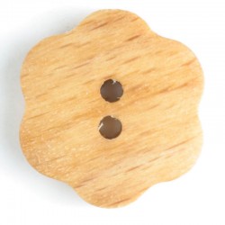 Treknapp, 20mm blomst