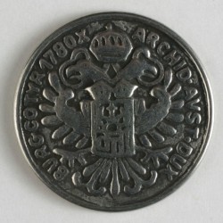 Sølvknapp, 23mm